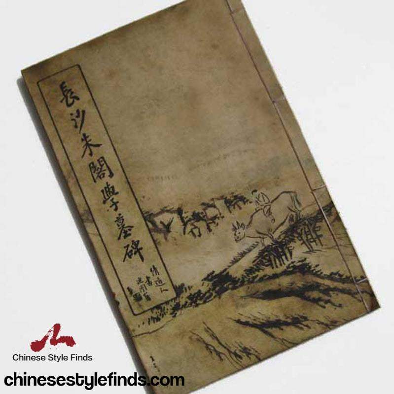 Handmade Antique Chinese Calligraphy Arts Copybook 李瑞清魏碑长沙