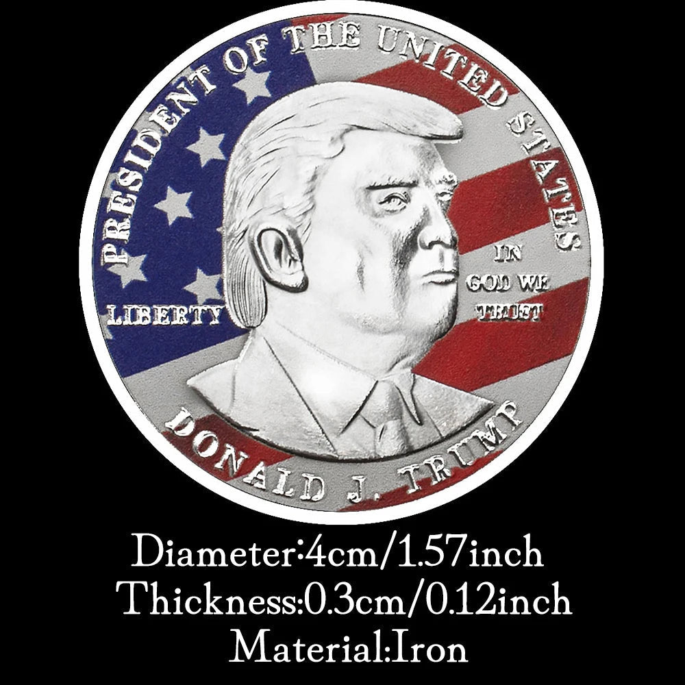 45th President of The United States Donald J. Trump Collectible Coin - view 3