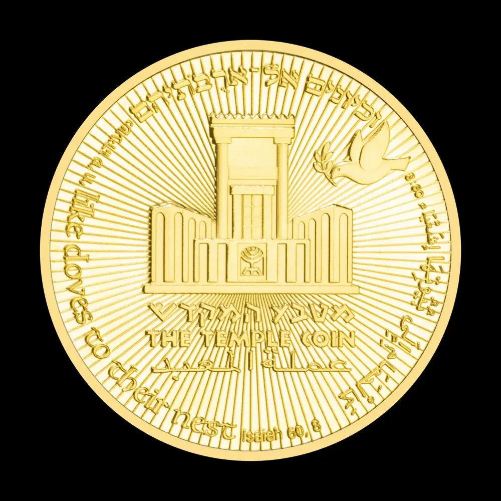 Holy Coin Buy Challenge Coin The Temple Coin Golden Plated Souvenir Coin King