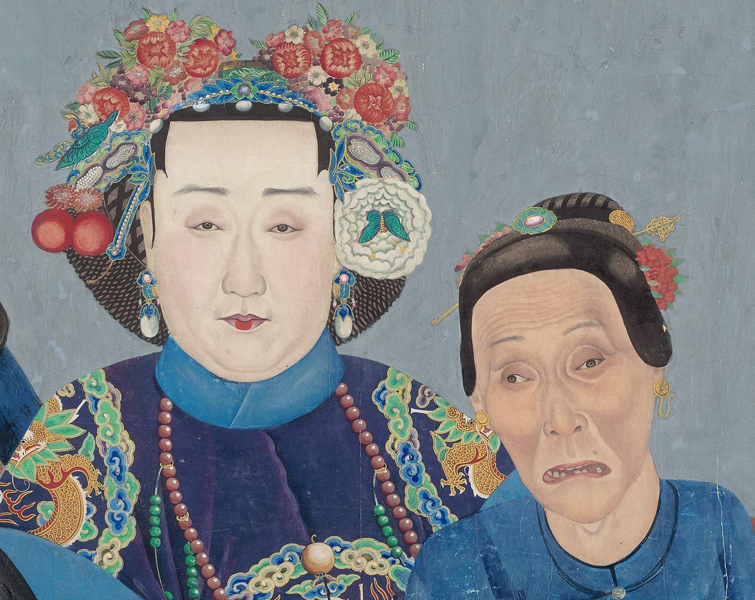 Buy Chinese Antique Art Painting 清沈蓉圃同光名伶十三绝Qing Buy Chinese Antique Art Painting 清沈蓉圃同光名伶十三绝Qing