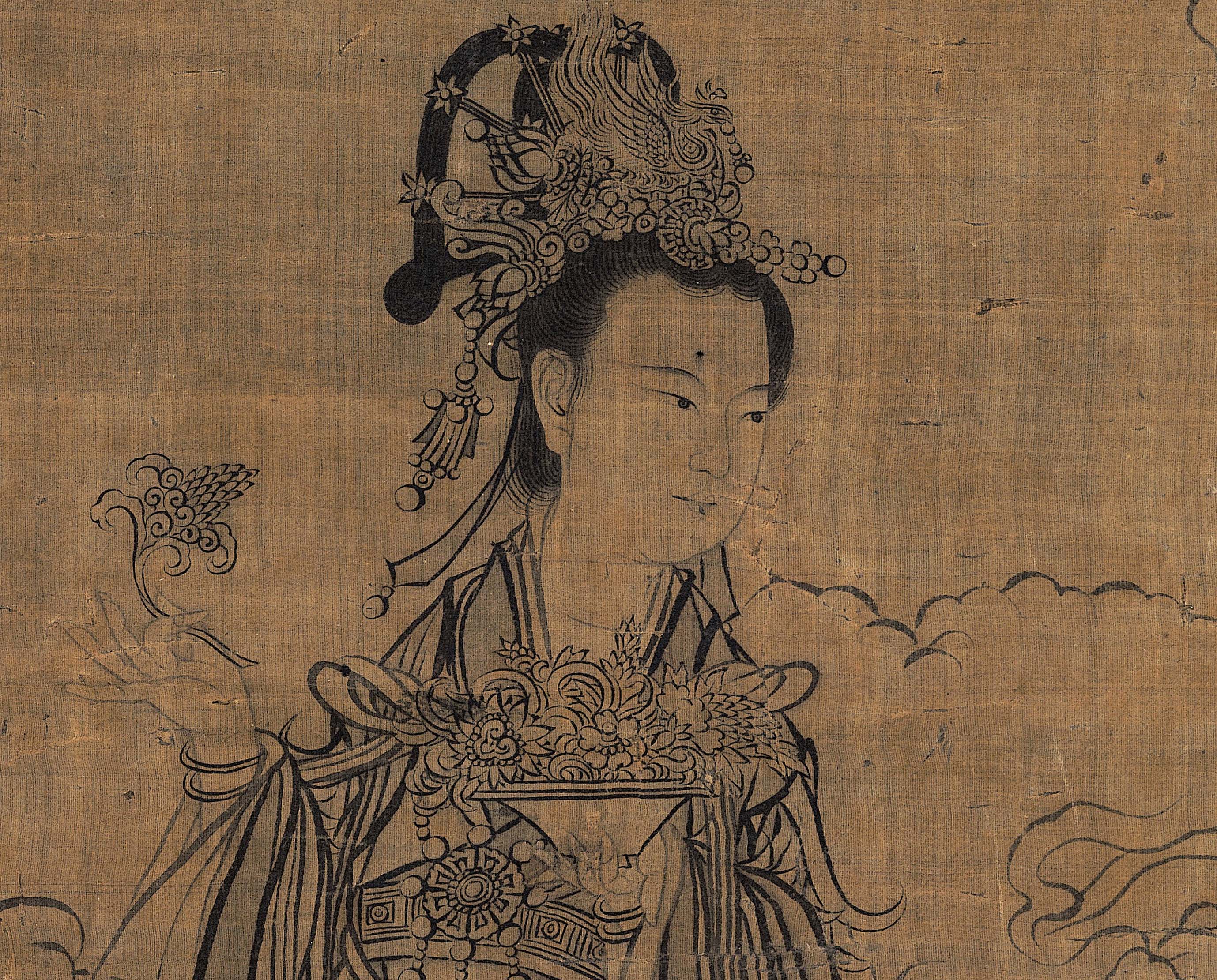 Buy Chinese Antique Art Painting 宋李公麟维摩居士像Song Li Buy Chinese Antique Art Painting 宋李公麟维摩居士像Song Li