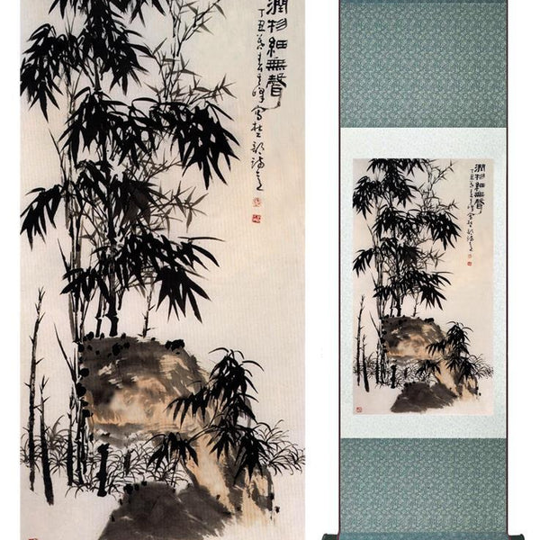 ②《西施浣紗》掛軸 中国美人画 骨董品 美術 中国掛け軸 刺繍の