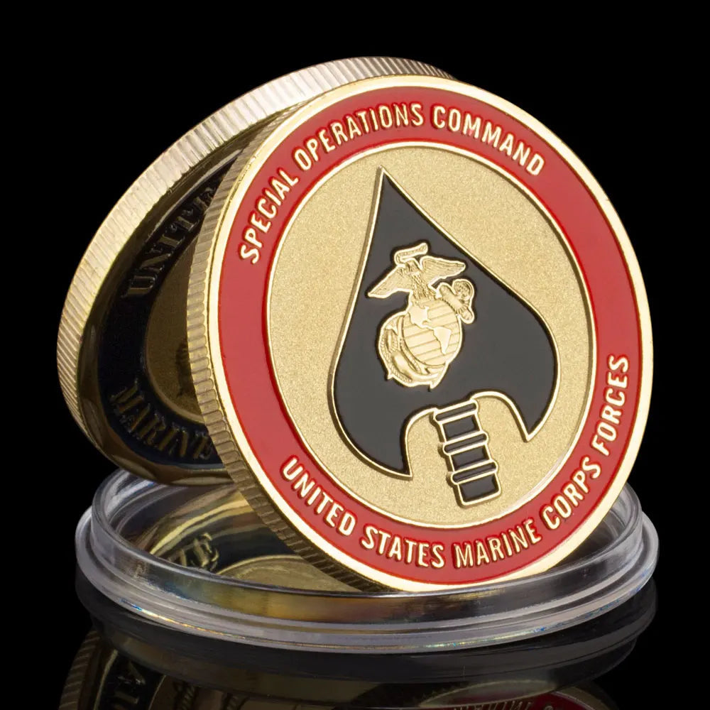 US Marine Corps Aviation Training Support Group 33 Challenge Coin US Marine Corps Aviation Training Support Group 33 Challenge Coin