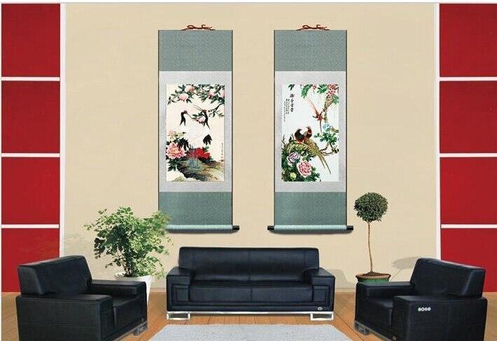 Chinese Scroll Painting traditional Chinese Art Painting Home Office Decoration Chinese painting