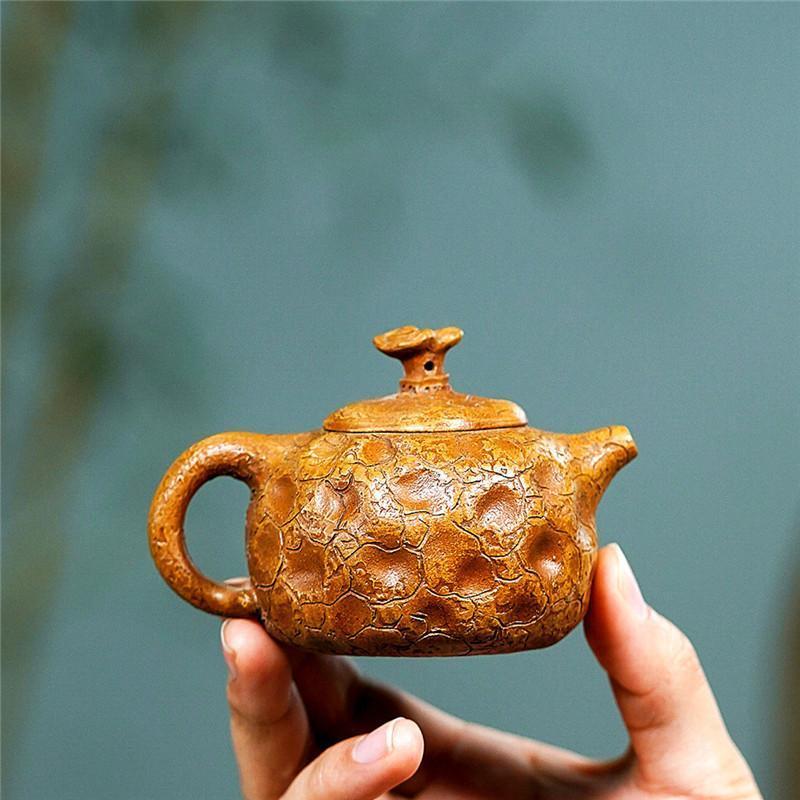 Handmade Yixing Teapot 100cc Purple Clay Zisha Pot Gongchun Tea Pot