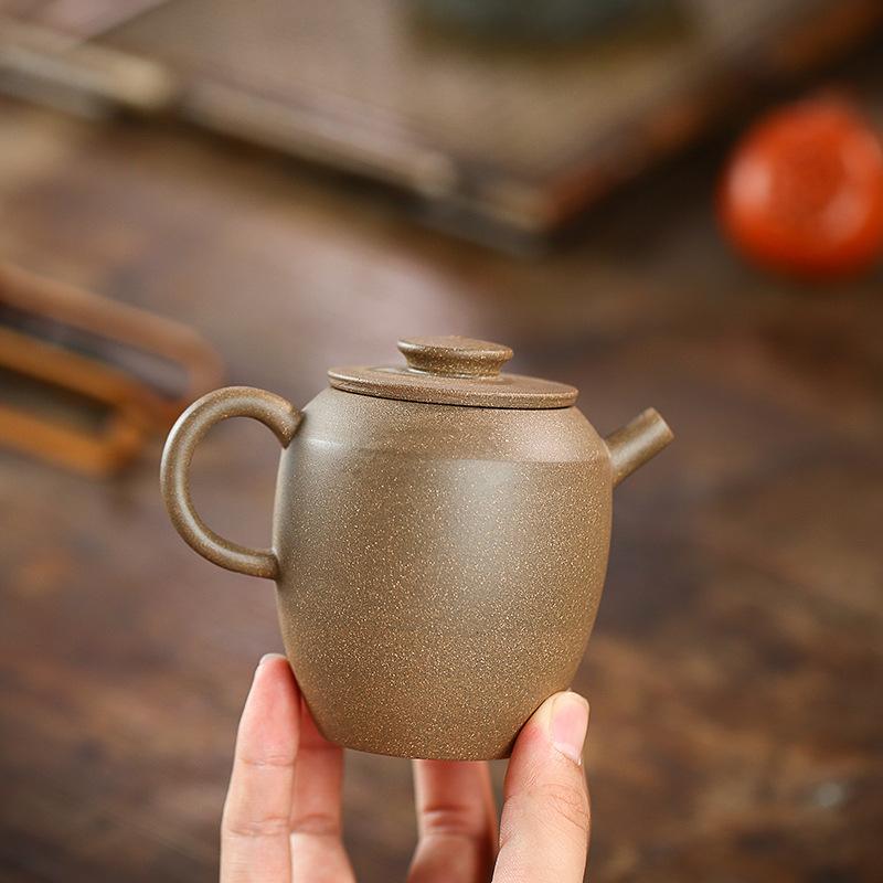 Handmade Yixing Teapot 200cc Purple Clay Zisha Pot Julunzhu Pot Duan Clay
