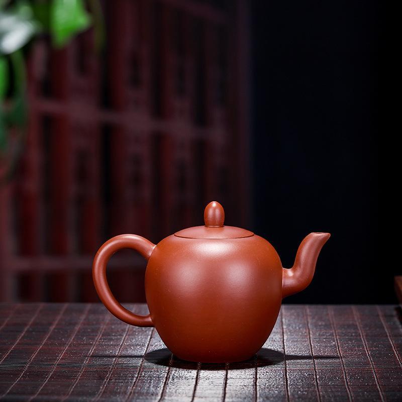 Handmade Yixing Teapot 200cc Purple Clay Zisha Pot Red Dahongpao Beauty Pot Meirenjian