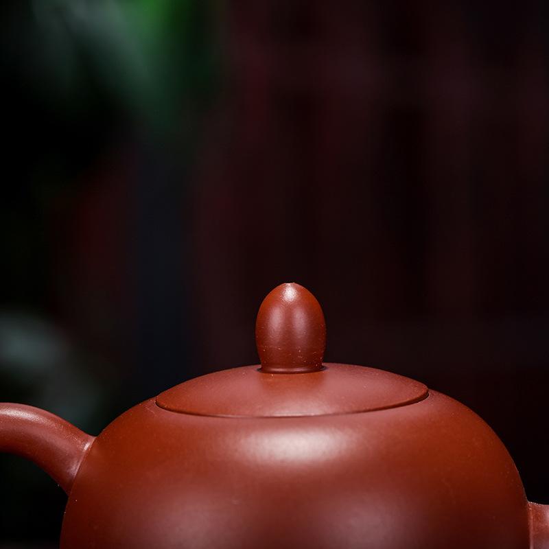 Handmade Yixing Teapot 200cc Purple Clay Zisha Pot Red Dahongpao Beauty Pot Meirenjian