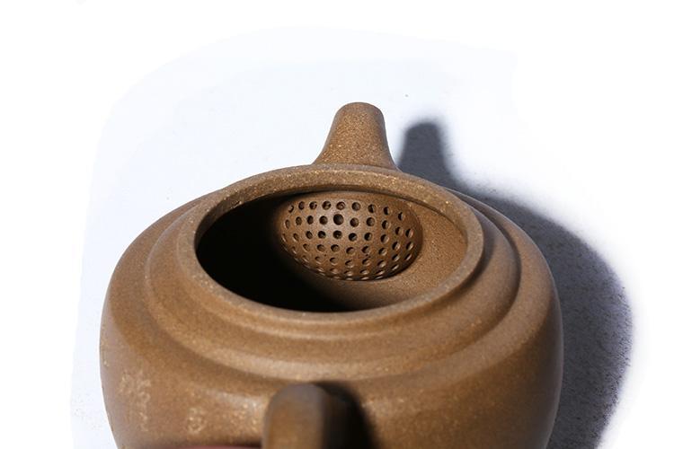 Handmade Yixing Teapot 220cc Purple Clay Zisha Pot Carving Duan Clay Tea Pot
