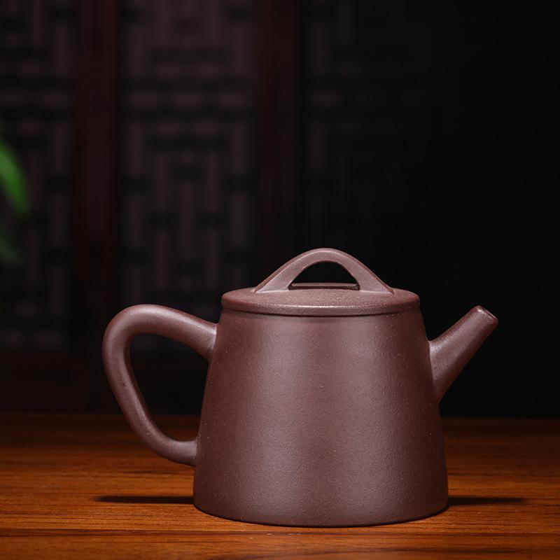 Handmade Yixing Teapot 250cc Purple Clay Zisha Pot Gaoshipiao Tea Pot