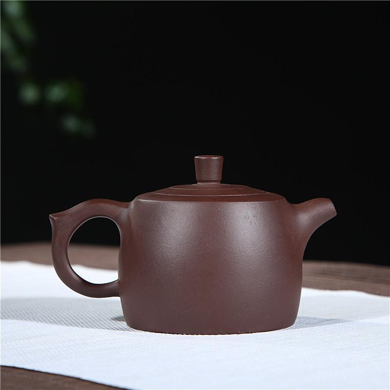Handmade Yixing Teapot 300cc Purple Clay Zisha Pot 7 Holes Jinglan Tea Pot