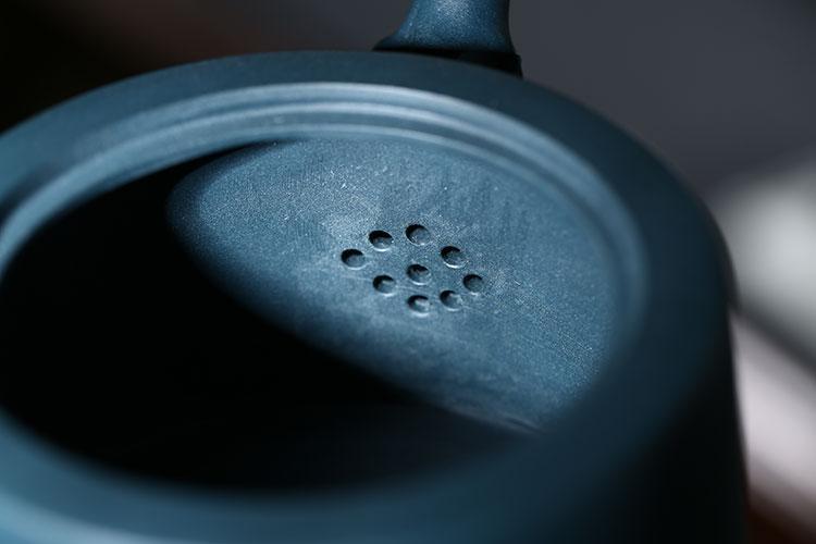 Handmade Yixing Teapot 360cc Purple Clay Zisha Pot Plum Blossom Blue Clay Tea Pot