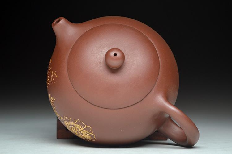 Handmade Yixing Teapot 430cc Purple Clay Zisha Pot Xishi Beauty Pot
