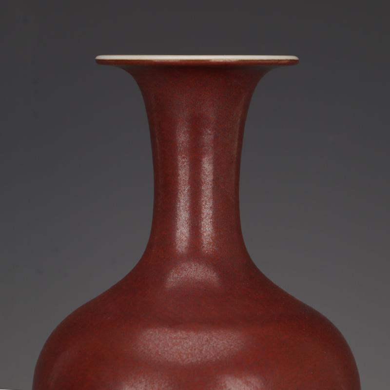 Jingdezhen Vintage Porcelain Vase Beauty Flower Vases 34cm High For Antique Home Decoration Art Collection