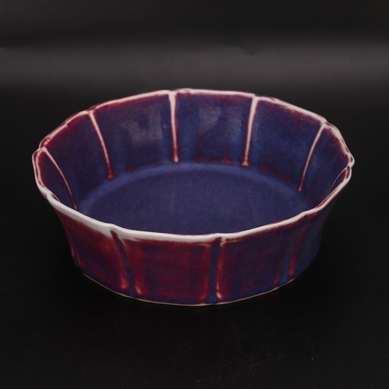 Jingdezhen Vintage Wash Bowl Porcelain Blue Cup 1972 For Antique Home Decoration Art Collection